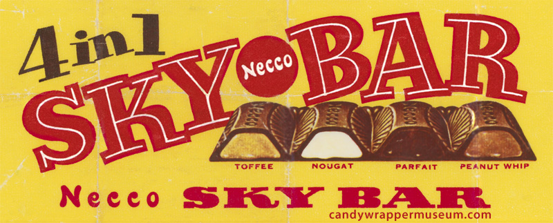 NECCO Sky Bar 1960s